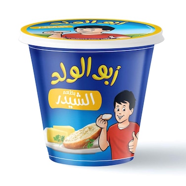 سبريد جبنة أبو الولد بطعم الشيدر - 300 جم