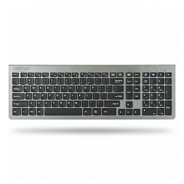 لوحة مفاتيح زيرو تيك بمنفذ USB - فضي - ZPCK-WLAAAGK