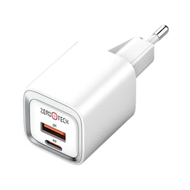 شاحن زيرو تك سريع ثنائي الوضع 30 واط - ZPCCH-3018