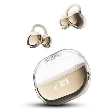 سماعات أذن لاسلكية  زيرو تيك - بلوتوث 5.4 - بطارية تدوم 20 ساعة - أبيض - ZPCE-C01O
