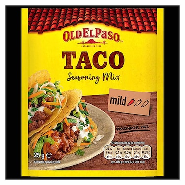 توابل التاكو اولد إل باسو - 25 جرام