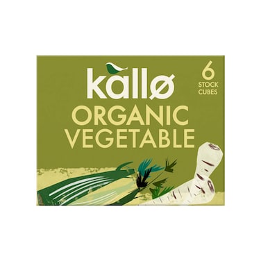 مكعبات مرقة الخضار العضوية كالو - 66 جرام