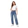 LC WOMEN DENIM PANT BARREL L-BLUE40
