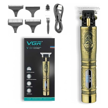 ماكينة حلاقه فى جى ار اللحية والشعر - جولد -   V091
