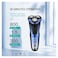 ماكينة حلاقة في جي آر كهربائية رقمية - أزرق - V-306