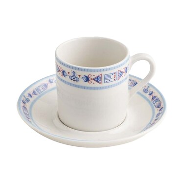 طقم قهوة روزا بورسلين - 6 قطع