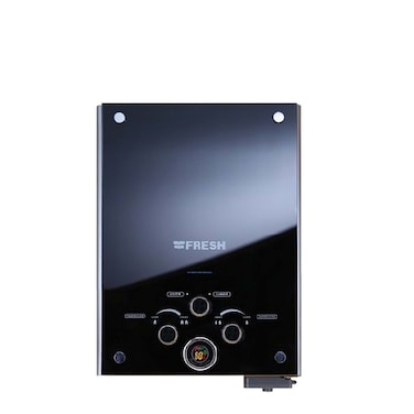 Fresh Gas Water Heater - 6 Liters - Crystal Black