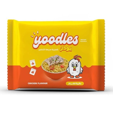 Yoodles Instant Noodles with Chicken Flavor - 60 gm
