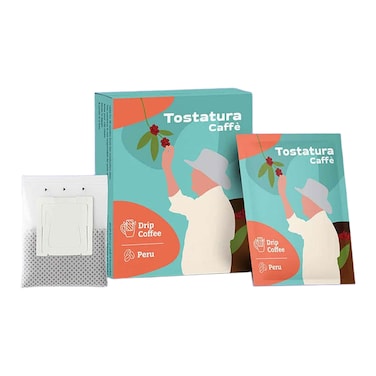 قهوة توستاتورا بيرو المقطرة - 5 قطع