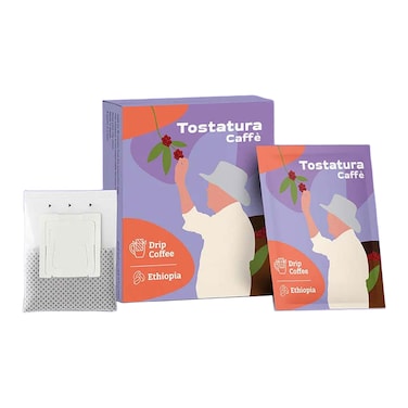 قهوة توستاتورا أثيوبيا المقطرة - 5 قطع