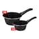 طقم أواني طهي تروفال - أسود - قطعتان - 14-16 سم