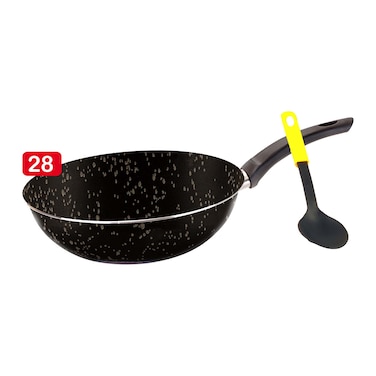 مقلاة ووك تروفال - 28 سم مع ملعقة تقديم