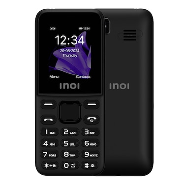 هاتف إينوي المحمول 1.8 بوصة - شريحتان - أسود - 105