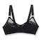 LASSO BRA COTON DENTAL BLK B7 3582