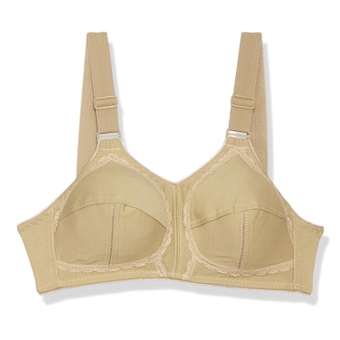 Lasso Cotton Bra - Beige - D42