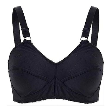 Lasso Cotton Bra - Black - B6