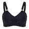 Lasso Cotton Bra - Black - B6