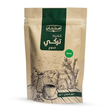 قهوه إمتنان تركى محوج وسط - 100 جم
