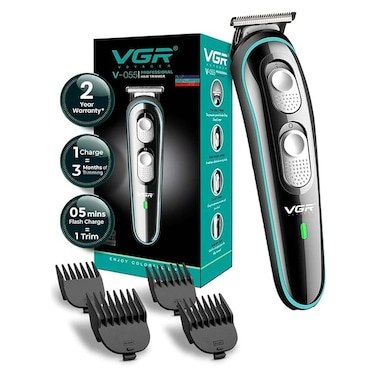 VGR Professional Electric Hair Clippers Kit - V-055