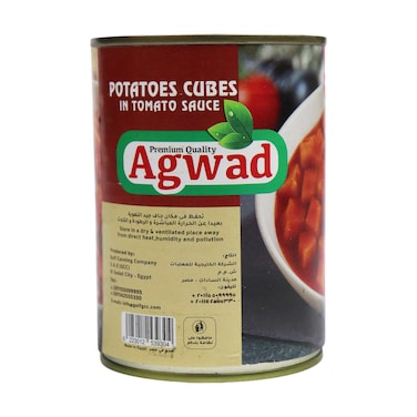 Agwad Potato Cubes in Tomato Sauce - 400 gram