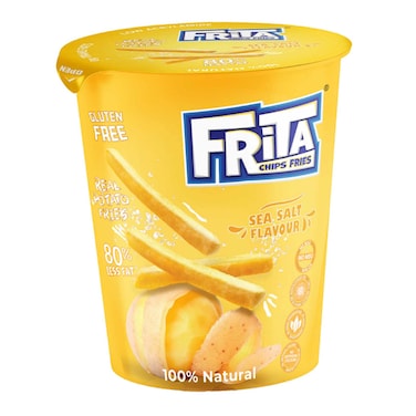 Frita Chips Fries Sea Salt - 40 gm
