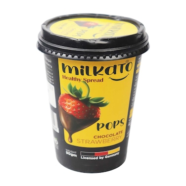 Milkato Healthy Pops Chocolate Strawberry Spread - 90gm