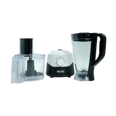 Pluto Food Processo 2.1 Liters 1000 Watt 21 Functions with Grinder - Black - PL-FP100021