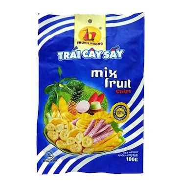 رقائق فواكه مشكلة ثوان هونج - 100 جرام