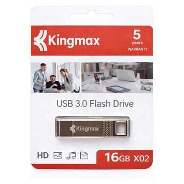 ذاكرة فلاش كينج ماكس USB 3.0 سعة 16 جيجابايت - X02