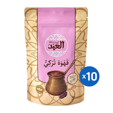 قهوة العبد سادة فاتح - 100 جرام - 10 قطع