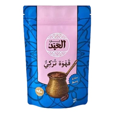 El Abd Plain Medium Coffee - 100 gm