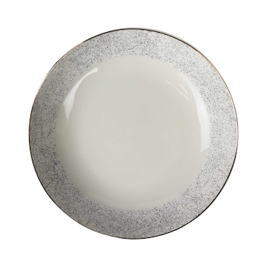 Zinnia Deep Plate - Sandy - 23 cm