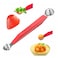Pedrini Double Function Fruit Baller