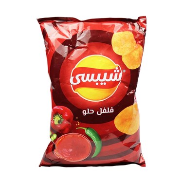 رقائق بطاطس شيبسي بطعم الفلفل الحلو