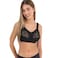 Seline Lace Bra Cup D - Size 44 - Black