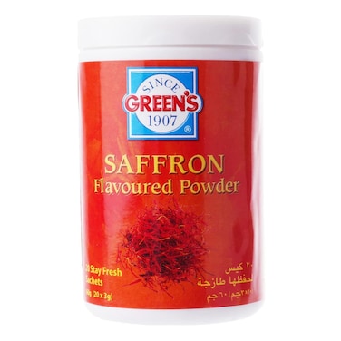 Green&rsquo;s Saffron Flavored Powder - 60gm