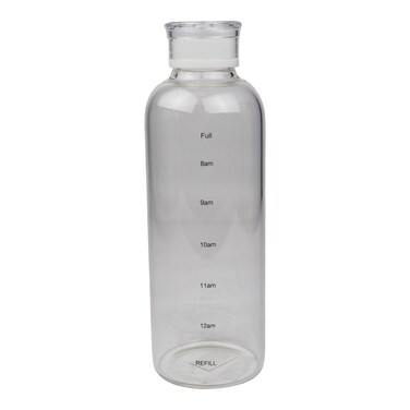 Glass Bottle with Straw - 1000ml