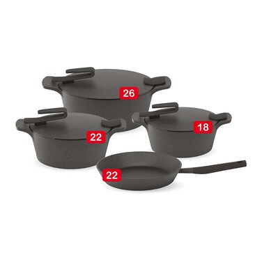 Pyrex Granite Cookware Set - 11 Pieces