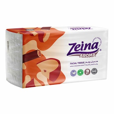 Zeinaaroma Cinnamon Apple Face Tissue - 500 Tissue