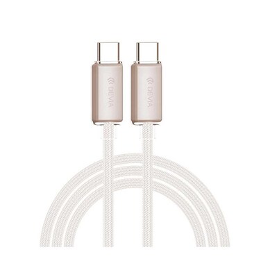 Devia Extreme Speed Type-C To Type-C - 1.5m - 60W - Desert Titanium