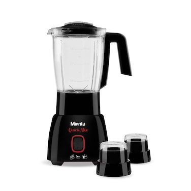 خلاط كهربائي ميانتا 700 وات 1.75 لتر 2 مطحنة - اسود - BL1291G