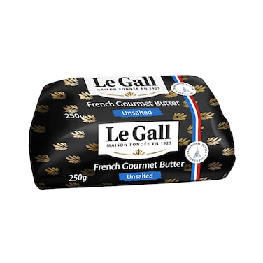 زبدة لو غال الفرنسية الفاخرة غير المملحة - 250 جرام