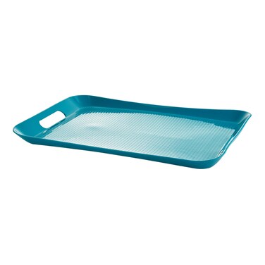 M Design Medium Serving Tray - 39*27 Cm - Teal