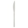 Zinnia Stainless Steel Milano Mirror Table Knife Set - 3 Pieces - Silver