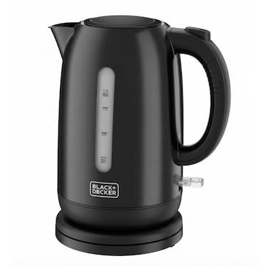غلاية مياه بلاك + ديكر 1.7 لتر 2200 وات - أسود - JC64