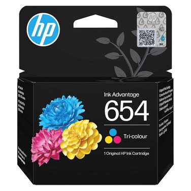 خرطوشة حبر اتش بى 654 ادفانتج -ثلاثية الألوان