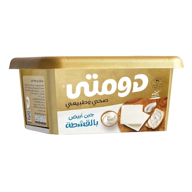 جبن أبيض دومتي بالقشطة - 450 جرام