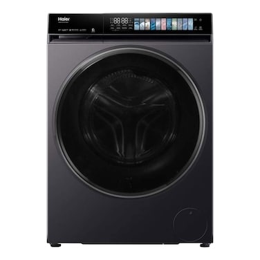 Haier Front Load  Washing Machine 9 Kg Inverter - Dark Silver - HW90-B14367S8U1
