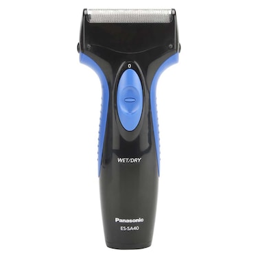 Panasonic Wet and Dry Electric Men Shaver - Black/Blue - ES-SA40-K453