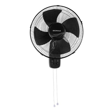 Sonai Wall Fan 18 Inch 70 Watt - Black - MAR-1811